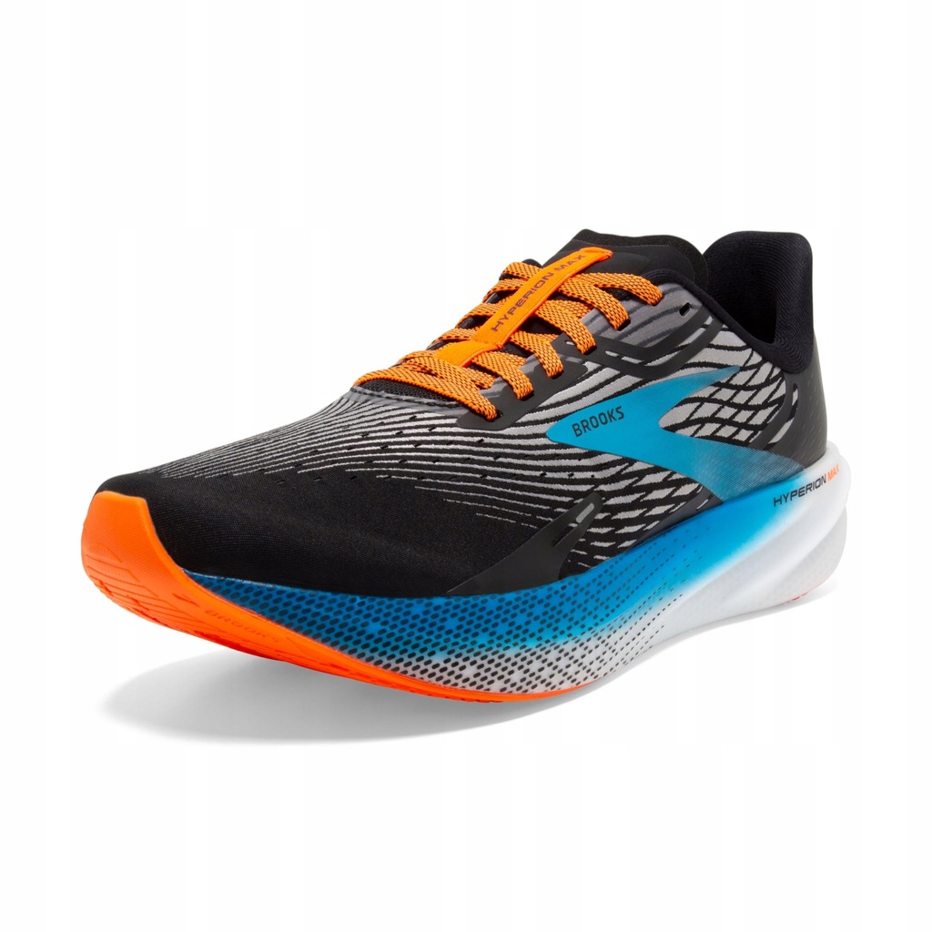 Brooks Męskie Hyperion Max Sneaker, Czarny Szary