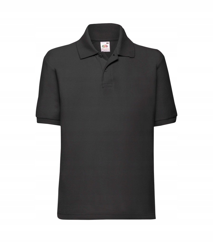 Koszulka Polo dziecięca Fruit 65/35 BLACK 140