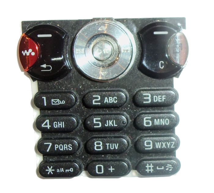 ORYGINALNA KLAWIATURA SONY ERICSSON W810 CZARNA