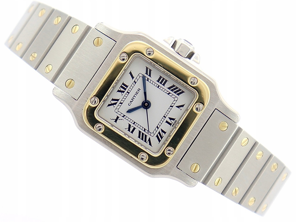 CARTIER SANTOS GALBEE ZŁOTO/STAL 24MM AUTOMATYCZNY