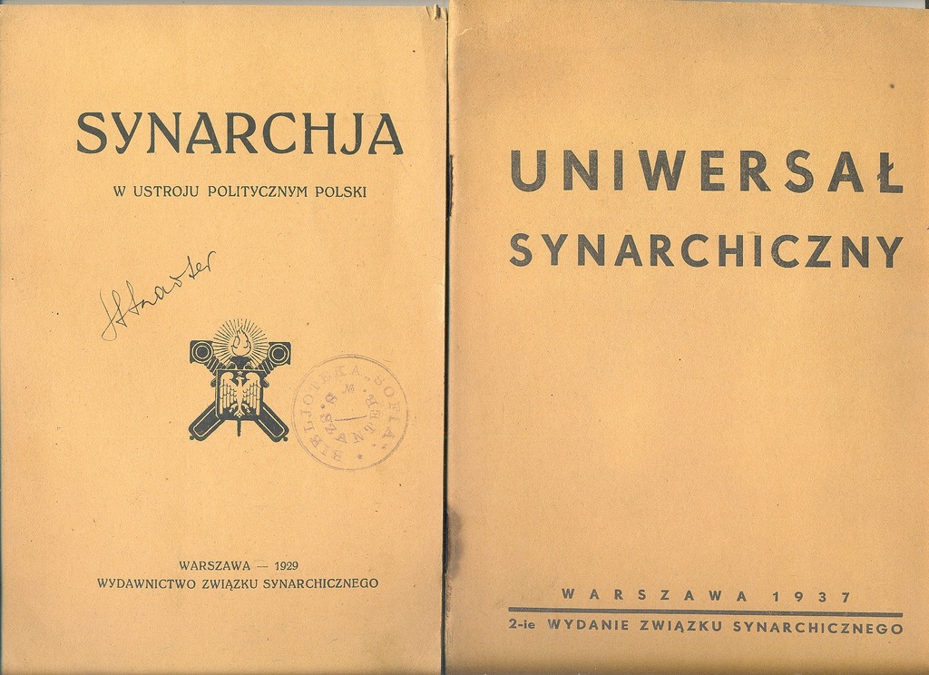 Synarchja /1929 + Uniwersał synarchiczny /1937