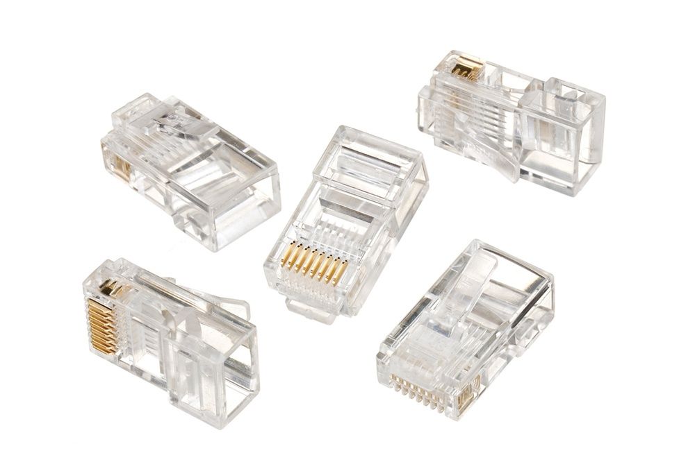 Do Zarobienia Końcówek Kabla Utp Jest Stosowany Wtyk WTYK KOŃCÓWKA RJ45 DO KABLA UTP Cat. 5e 10szt - 7143838189 - oficjalne