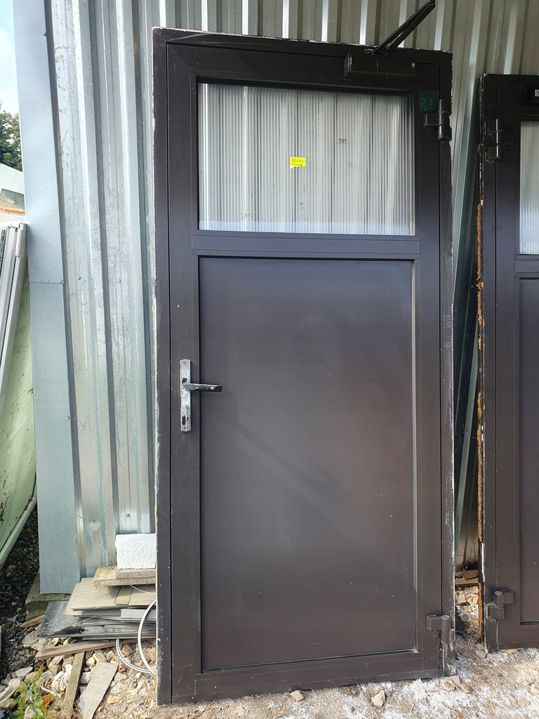 DRZWI Zewnętrzne Aluminiowe Wejściowe 103x218cm