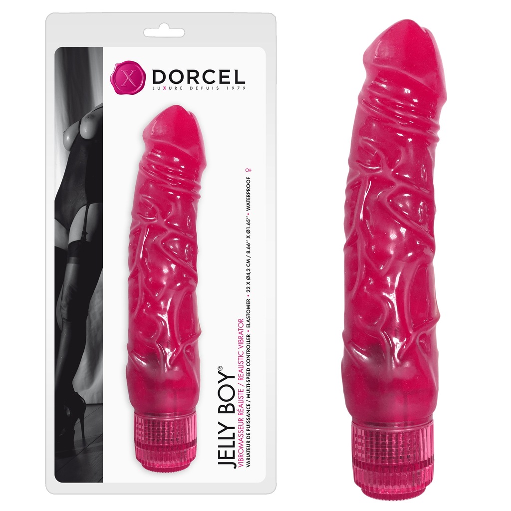 Wibrator Marc Dorcel różowy TPE 22 cm P1