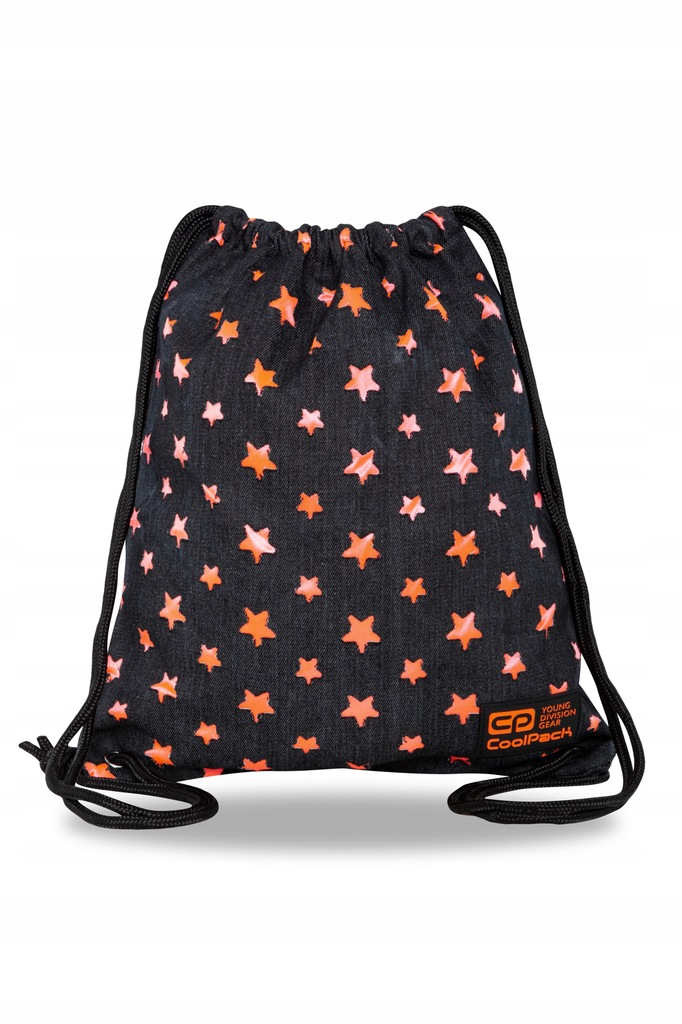 Worek na buty Coolpack Solo Denim orange stars