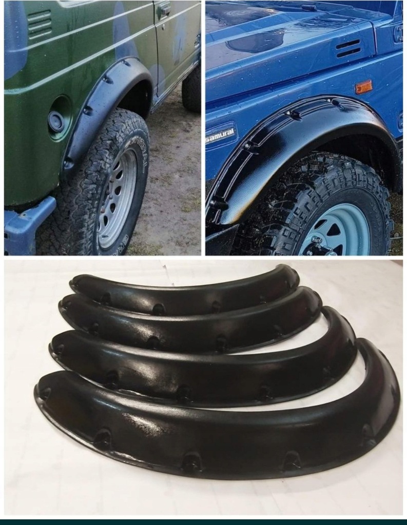 Suzuki Samurai poszerzenia nadkoli 7cm - 13795939046