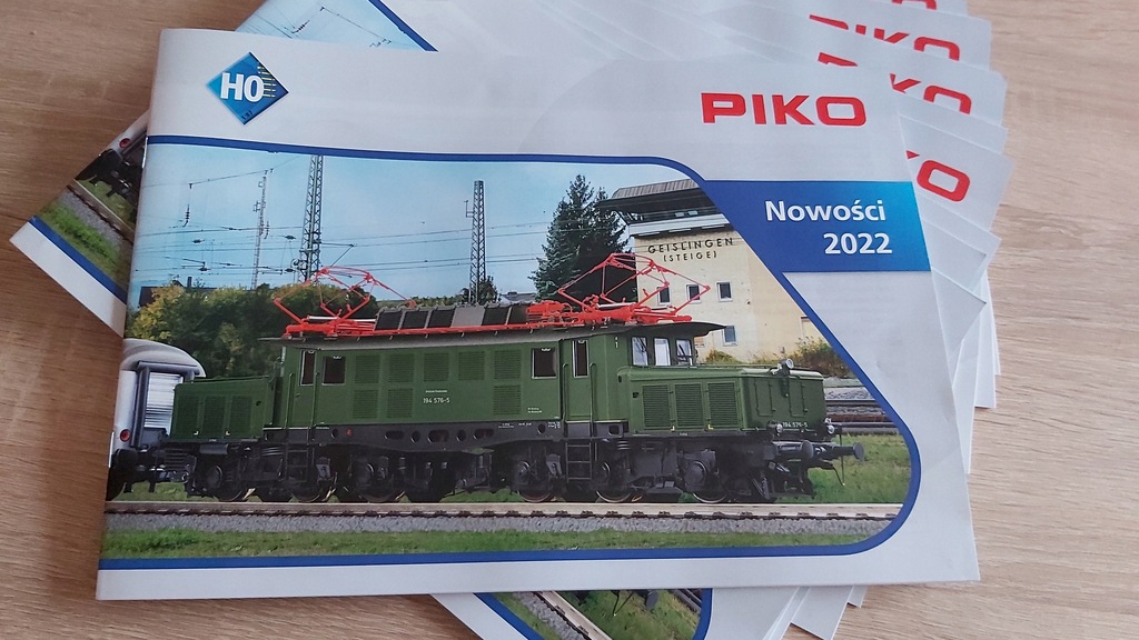 PIKO KATALOG NOWOSCI 2022 rok SKALA H0 PKP NOWY