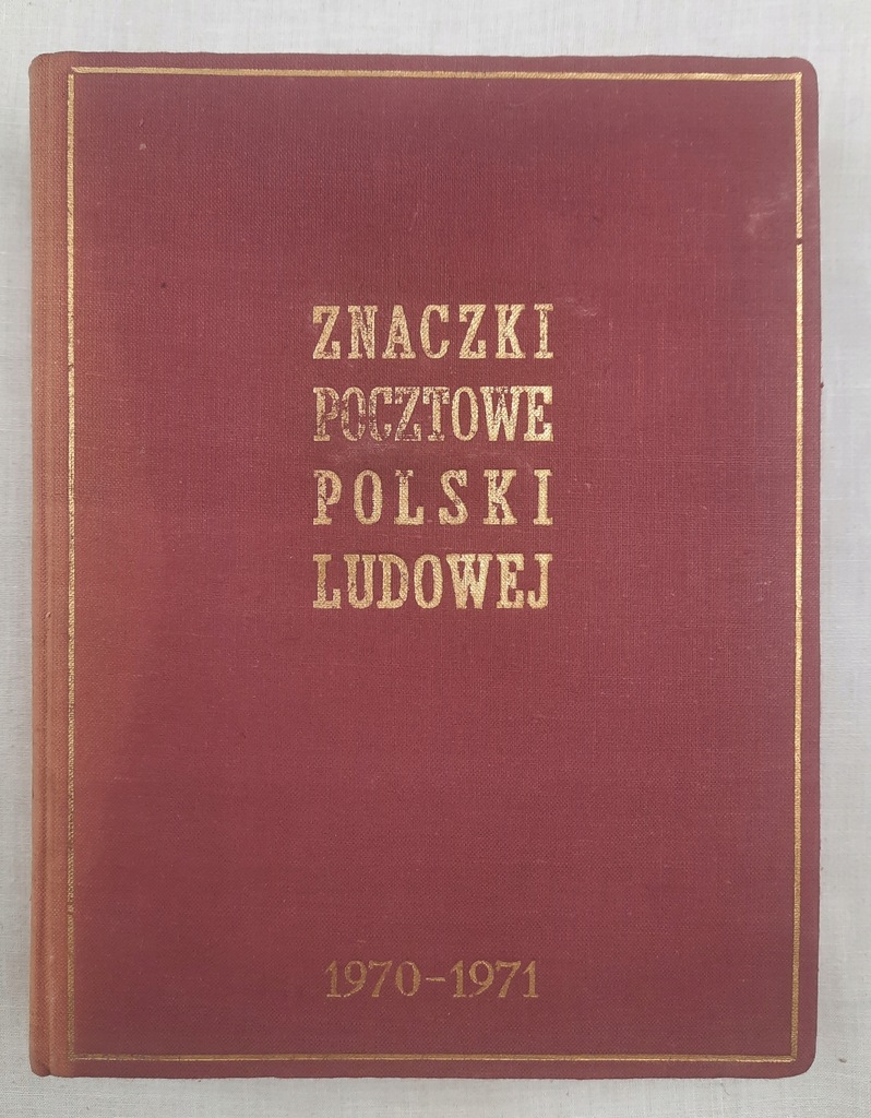 Klaser znaczki pocztowe 1970 - 1971