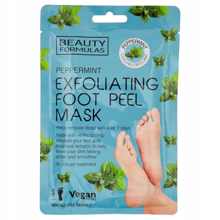 Beauty Formulas Exfoliating Foot Peel Mask złuszczająca maska do stóp P1
