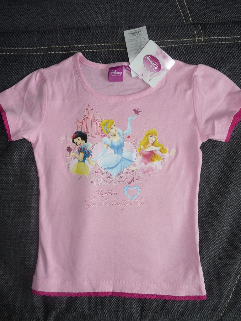 Disney księżniczki bluzka nowa r. 134