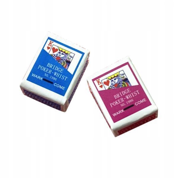 2x Play Games Cards (4 Pieces) 1/12