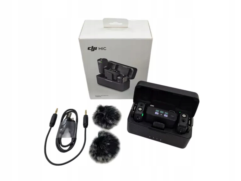 BEZPRZEWODOWY SYSTEM MIKROFONÓW DJI MIC (2TX+1RX)