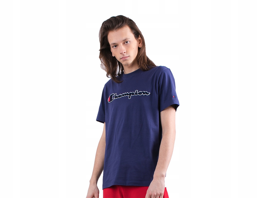 CHAMPION CREWNECK T SHIRT BS53 _L_ Męskie Koszulka