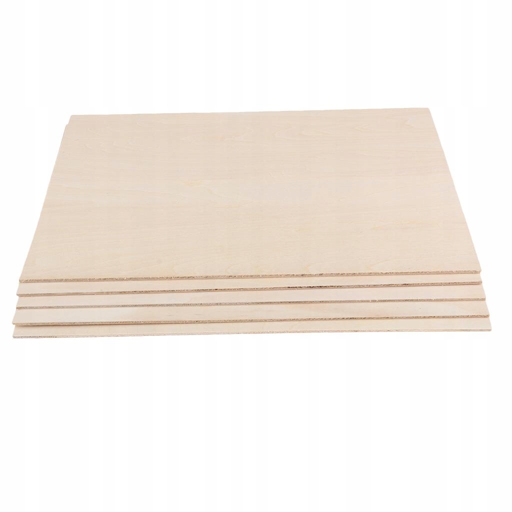 10PCS Unfinished Wooden Plate 50x100x1.5mm