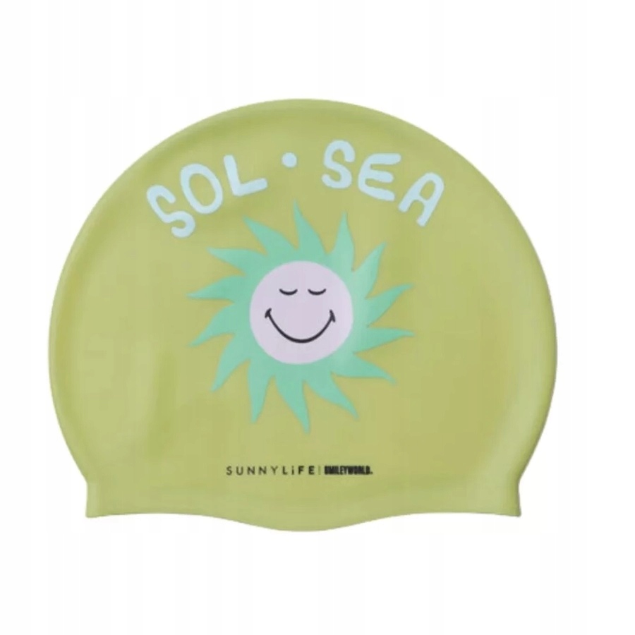 Sunnylife Smiley czepek basenowy World Sol Sea P1