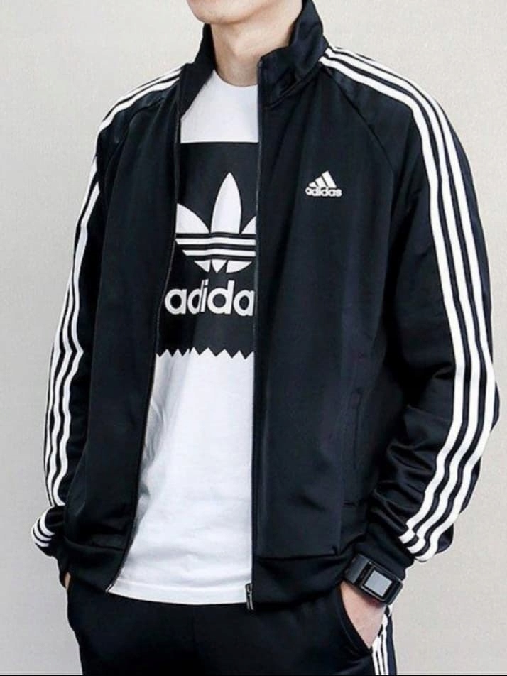 Костюм спортивный adidas Originals TREFOIL HOODIE, цвет: черный, AD093EBEDUO7 - 