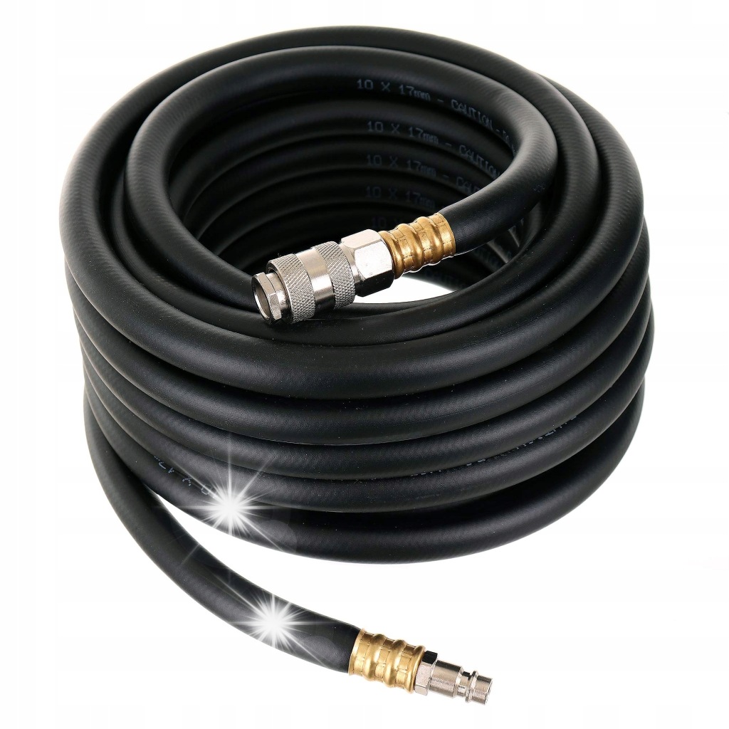 Wąż Pneumatyczny 10m GUMOWY Elastyczny 10mm