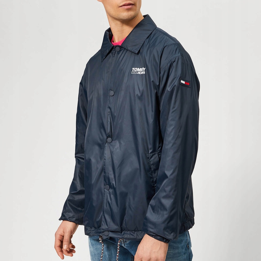 tommy jeans coach jacket