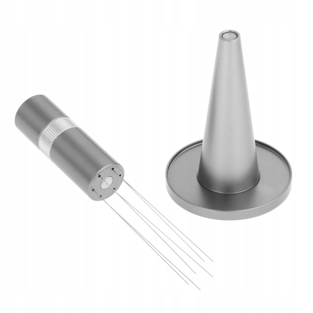 Professional coffee Tamper, Powder grey and