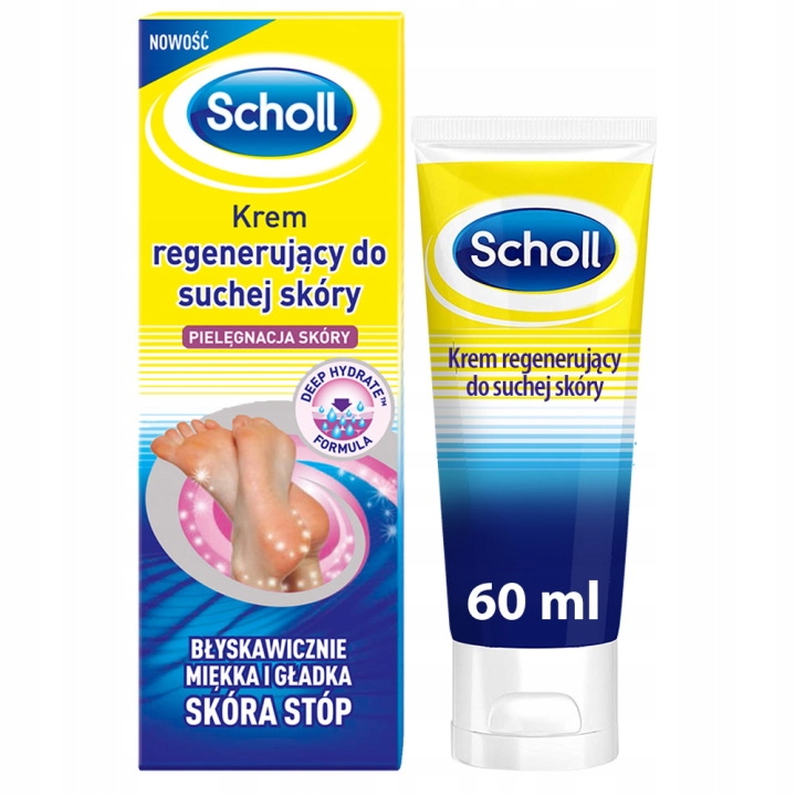Scholl Krem Regenerujący do Suchej Skóry Stóp 60ml