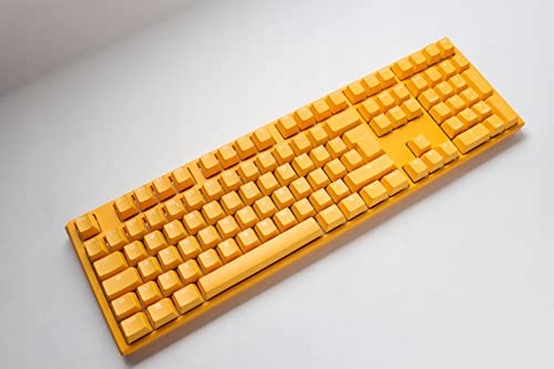 Ducky Channel One3 Yellow Full Size Silent Red Che
