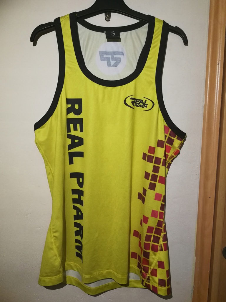 Koszulka REAL PHARM żółta neon L M XL bokserka 26
