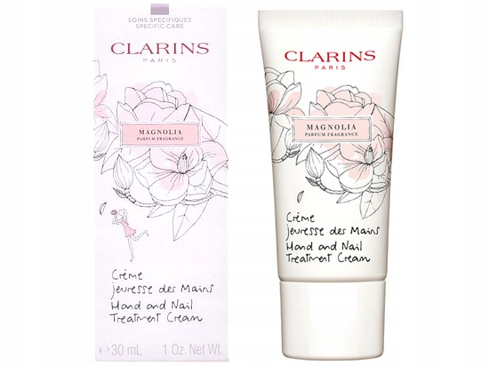 Clarins Hand Nail Magnolia krem do rąk odmładzaj