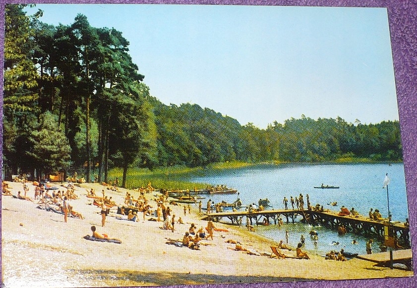 Zbiczno pow. Brodnica - plaża nad jeziorem,