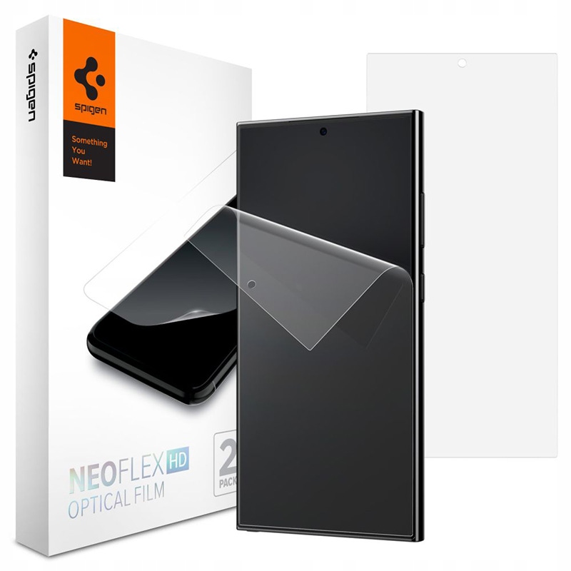 Spigen Neo Flex 2-Pack - Folia ochronna 2 szt. do Samsung Galaxy S24 Ultra