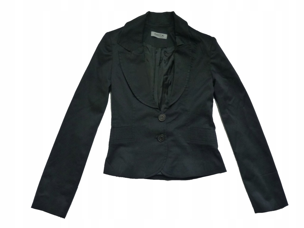 NOIX FASHION czarny elegancki żakiet XS