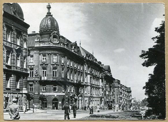 BIELSKO BIAŁA -- Ulica Lenina - 1963