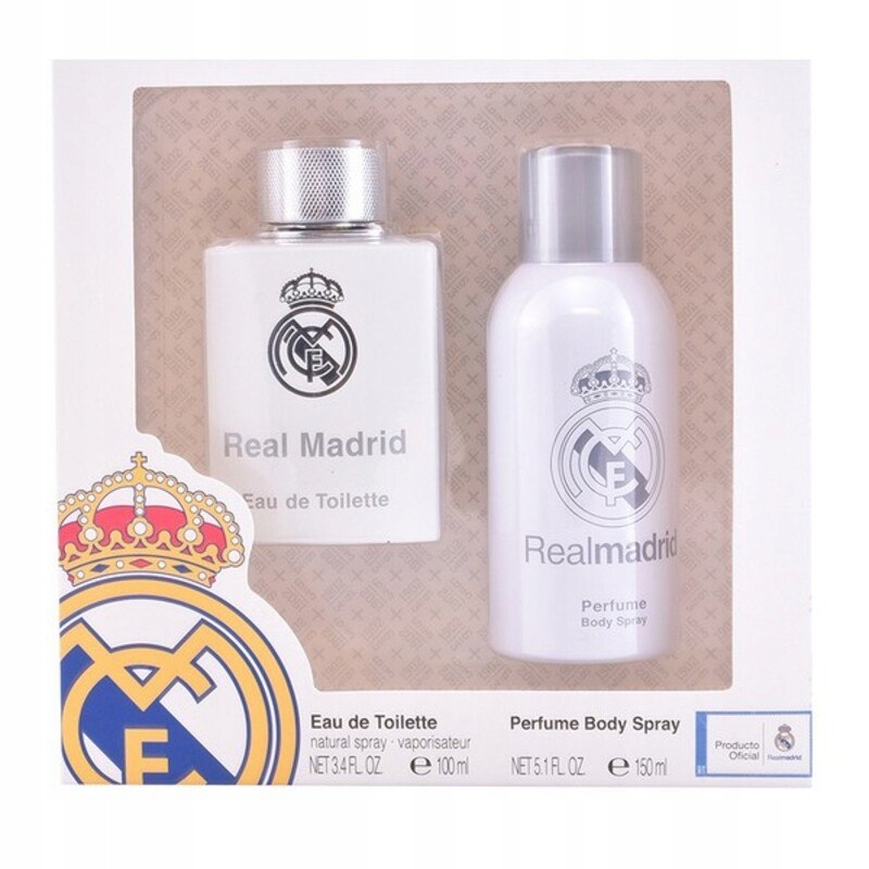 Zestaw Perfum dla Mężczyzn Real Madrid Sporting Brands (2 pcs) (2 pcs)