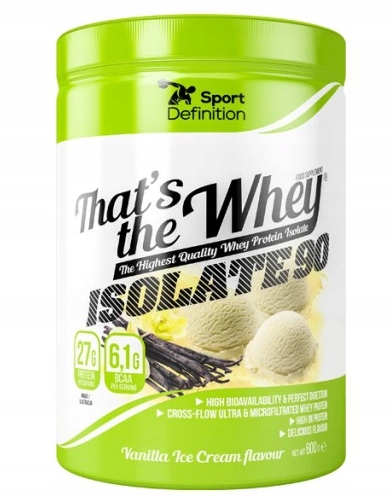 SPORT DEFINITION THATS THE WHEY ISOLATE 600G WAN