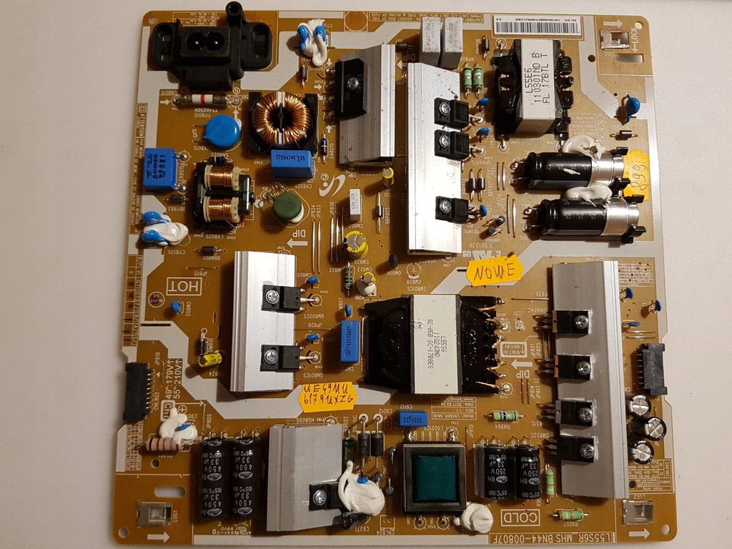 Moduł zasilania BN44-00807F z TV Samsung UE49MU617