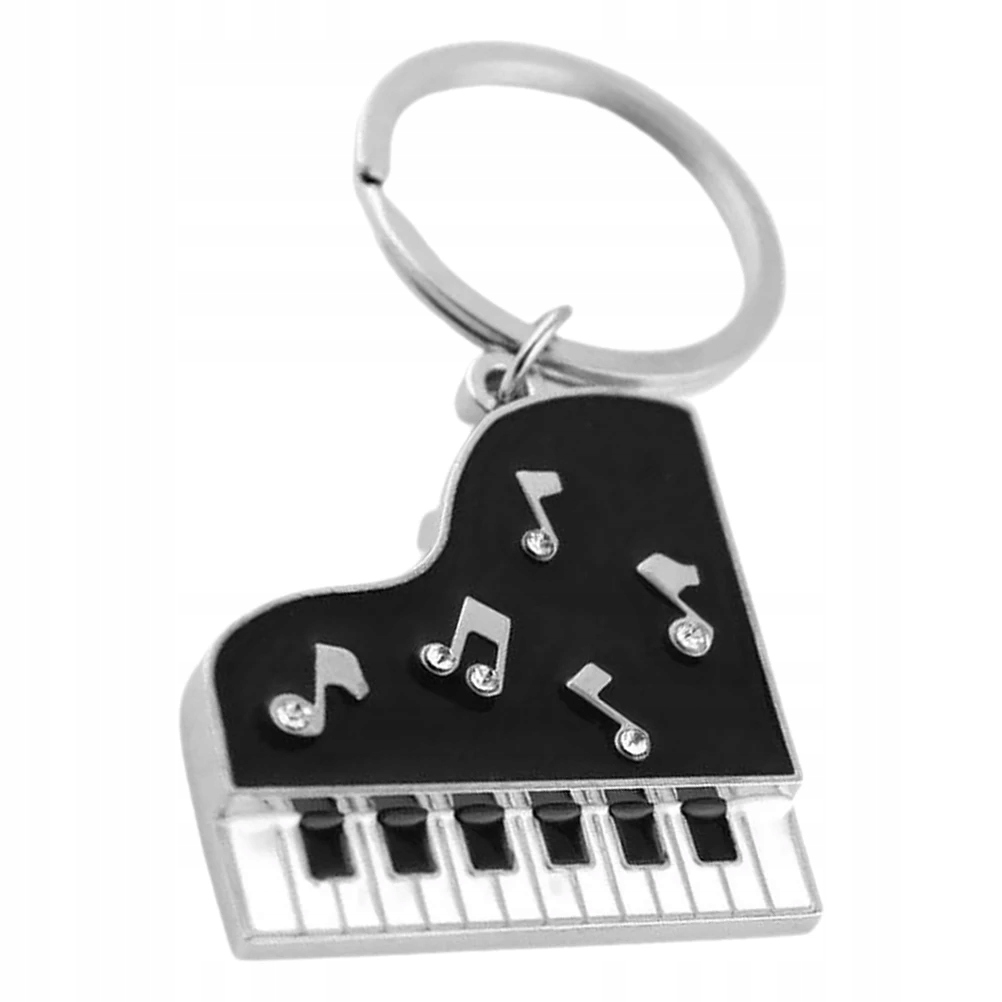 Kompaktowy brelok do kluczy z klawiaturą pianina