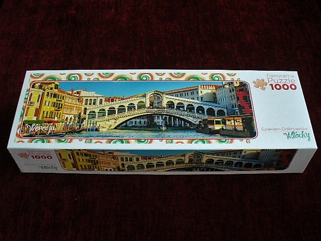 PUZZLE 1000, SZLAKIEM ODKRYWCÓW - MOST RIALTO