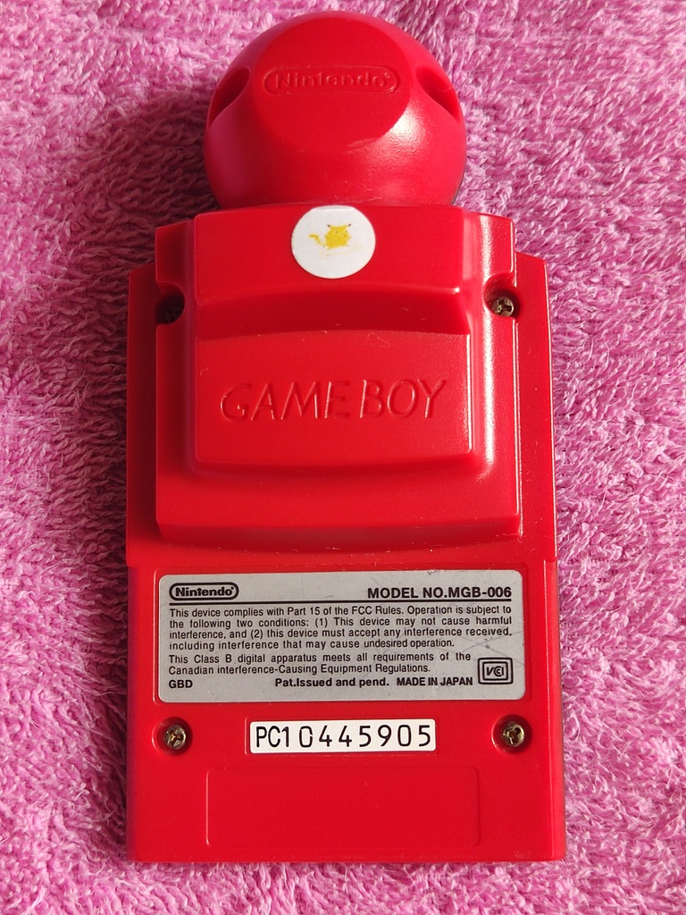 Game Boy Pocket Camera