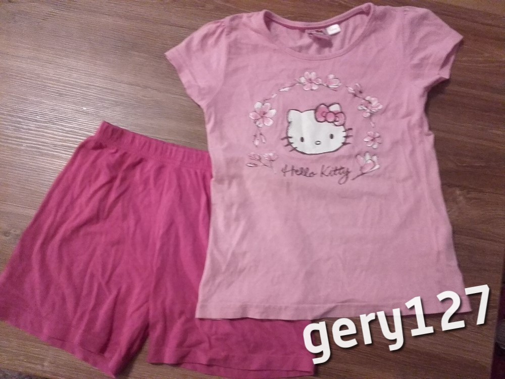 Piżama Hello Kitty roz 122-128