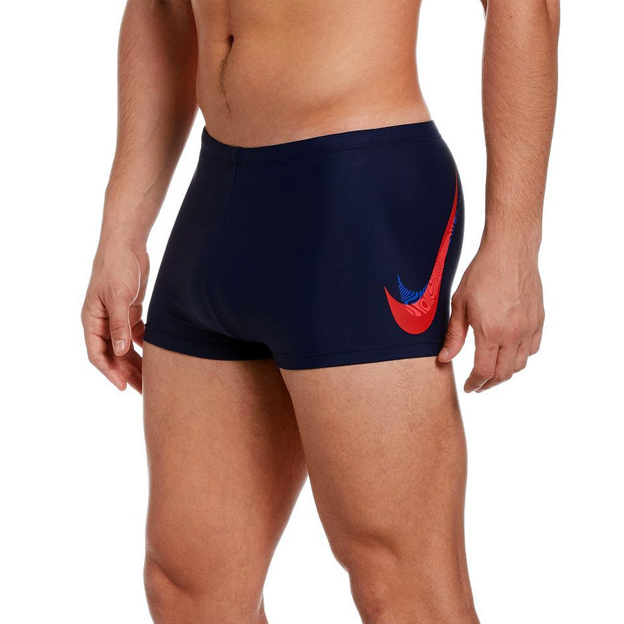 Kąpielówki Nike Liquify Swoosh Square Leg NESSB565