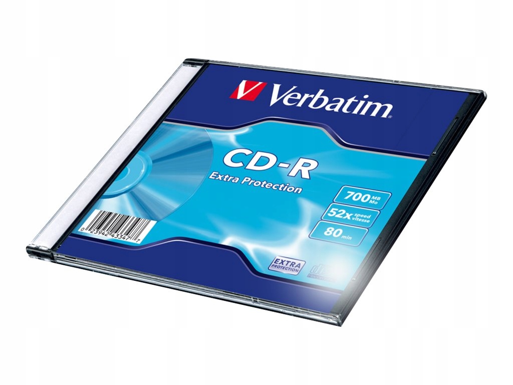 VERBATIM 43347 CD-R Verbatim 200pcs 700MB 52x slim