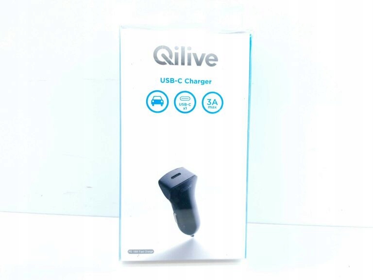 ŁADOWARKA SAMOCHODOWA QILIVE USB-C 3A