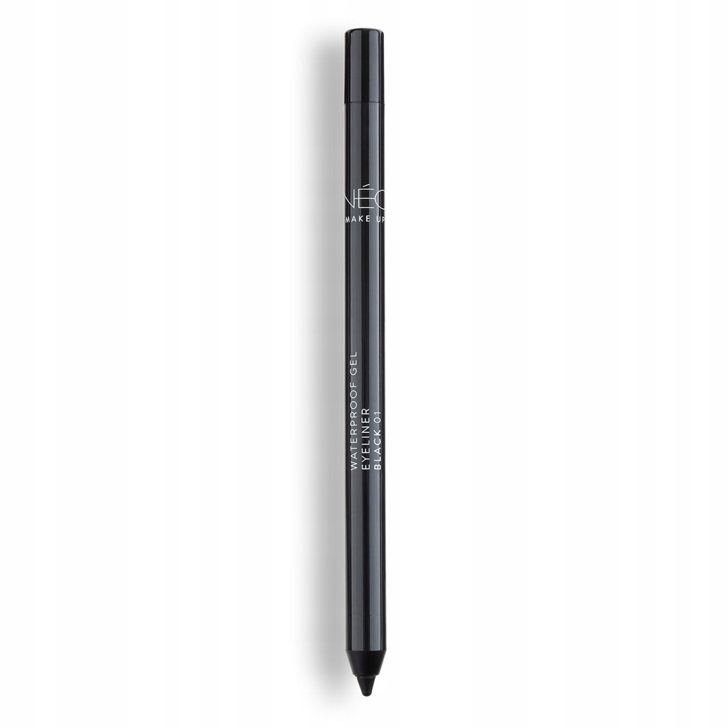 NEO MAKE UP Waterproof Gel Eyeliner wodoodporna kredka do powiek 01 Blac P1