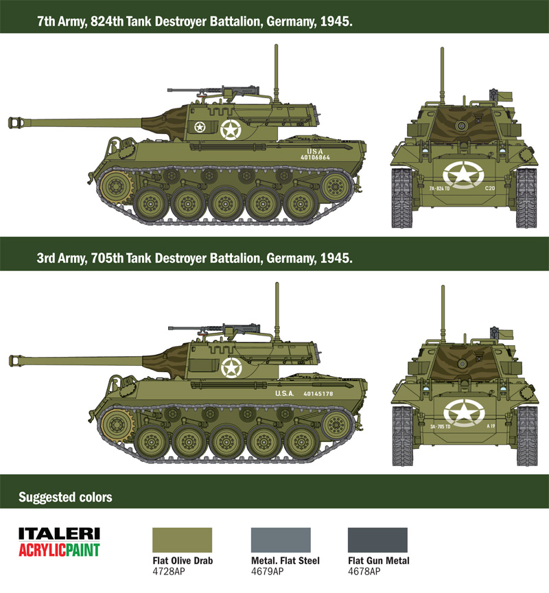 Купить M18 HELLCAT 1/56 WARLORD GAMES Italeri 15762: отзывы, фото, характеристики в интерне-магазине Aredi.ru