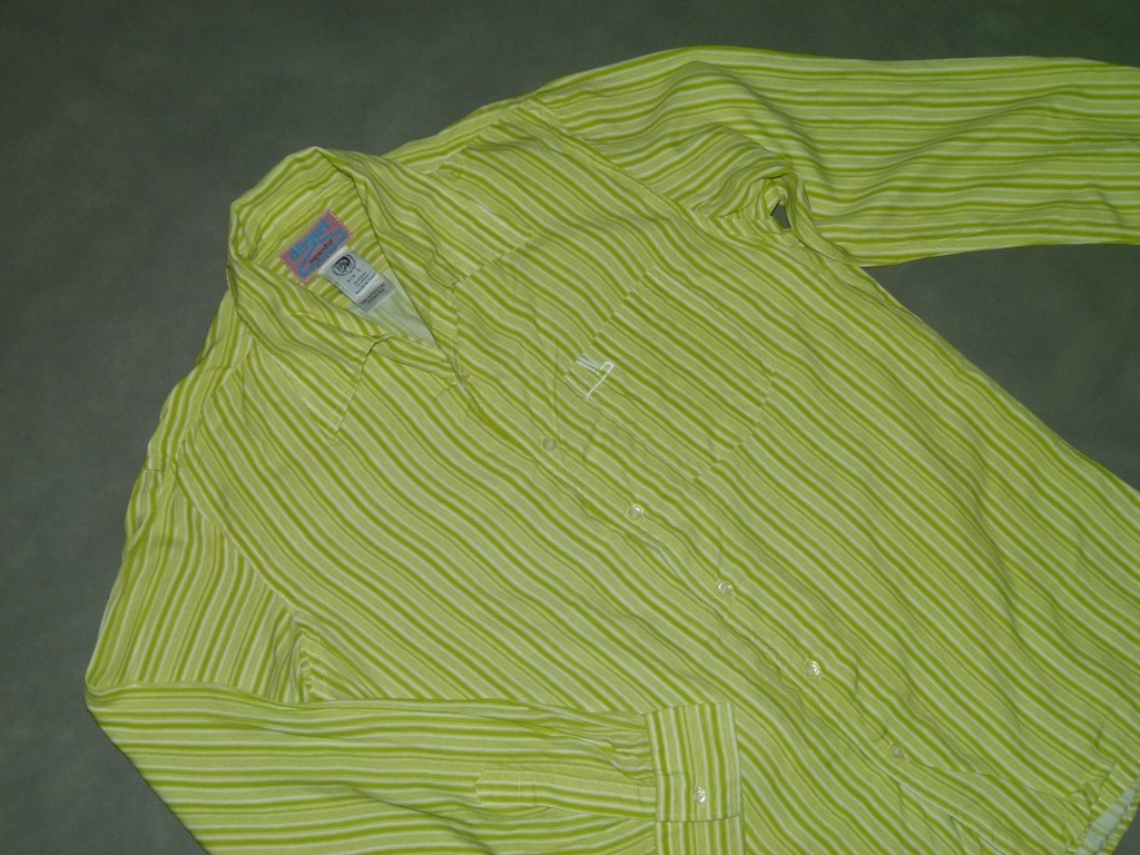 zielona koszula DIESEL vintage paski / L