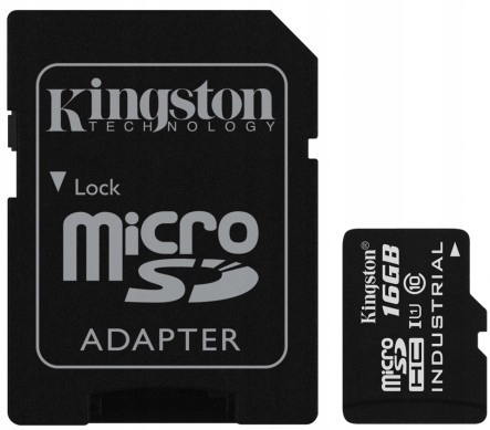 Karta pamięci KINGSTON microSDHC 16 GB Adapter SD