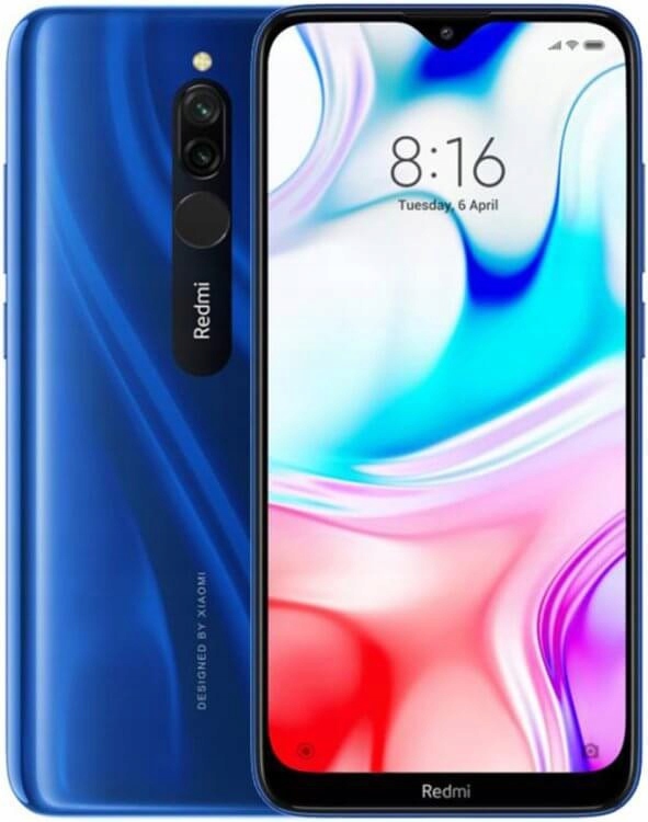 Купить Xiaomi Redmi 8 Синий 4/64 ГБ DualSIM LTE ГЛОБАЛЬНЫЙ: отзывы, фото, характеристики в интерне-магазине Aredi.ru