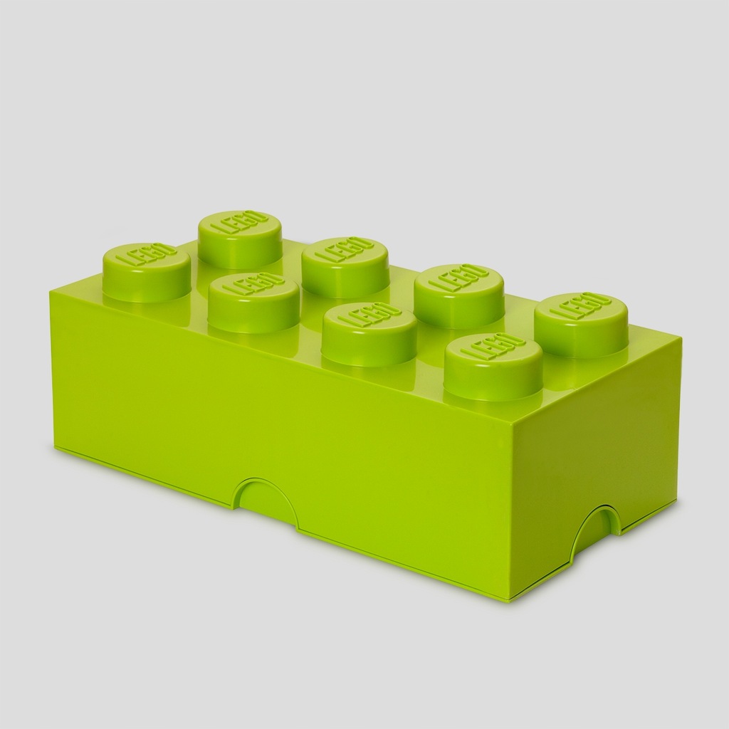 Pojemnik klocek LEGO Brick 8 JASNOZIELONY 40041220