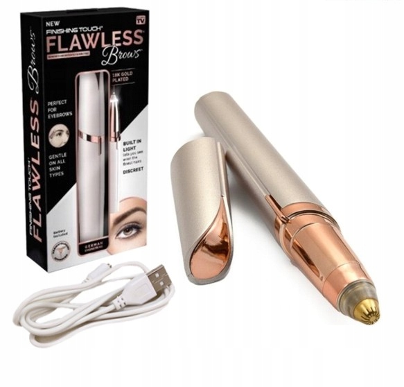 D02 DEPILATOR BRWI Flawless Brows TRYMER USB AKU 8435179535