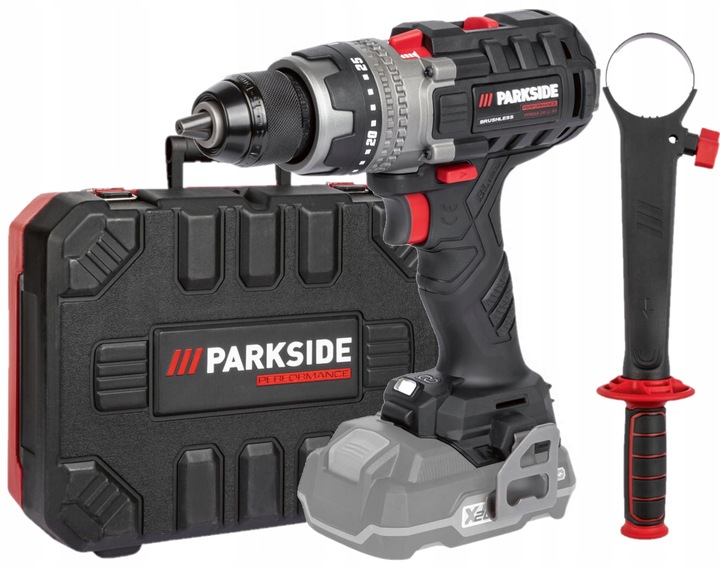 Wiertarko-wkrętarka bezudarowa Parkside PPBSA 20-Li A1 20 V