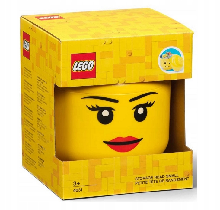 LEGO Pojemnik S 40311725 Mała Głowa Dziewczynka